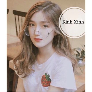 Kính Mắt Tròn xoe ngố Nobita thời trang Hàn Quốc