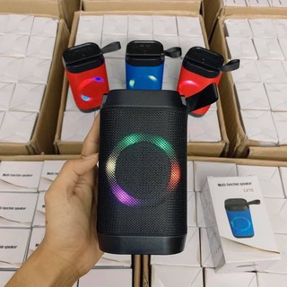 Loa Bluetooth Mini Âm Thanh Vòm Speaker T1 Đèn Led Đổi Màu