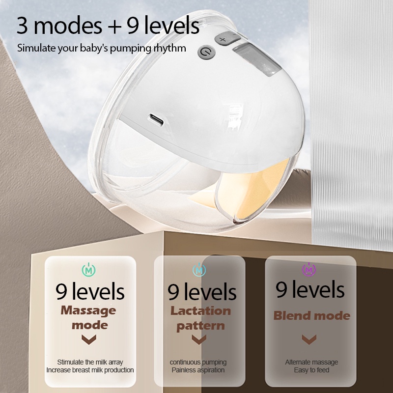 Máy hút sữa không dây rảnh tay, máy vắt sữa Mẫu Mới Công Nghệ Nhật Bản Siêu nhỏ gọnMáy hút sữa không dây rảnh tay, máy vắt sữa Mẫu Mới Công Nghệ Nhật Bản Siêu nhỏ gọn