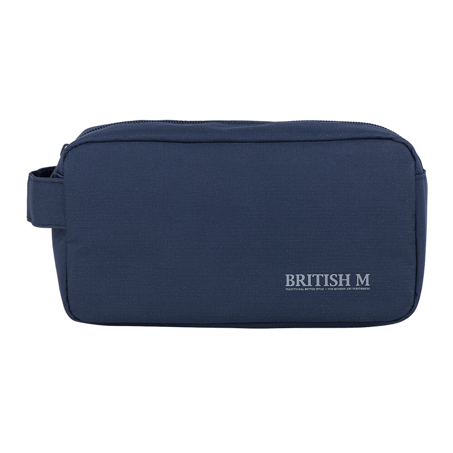 Túi đựng mỹ phẩm có khoá BRITISH M Travel Pouch