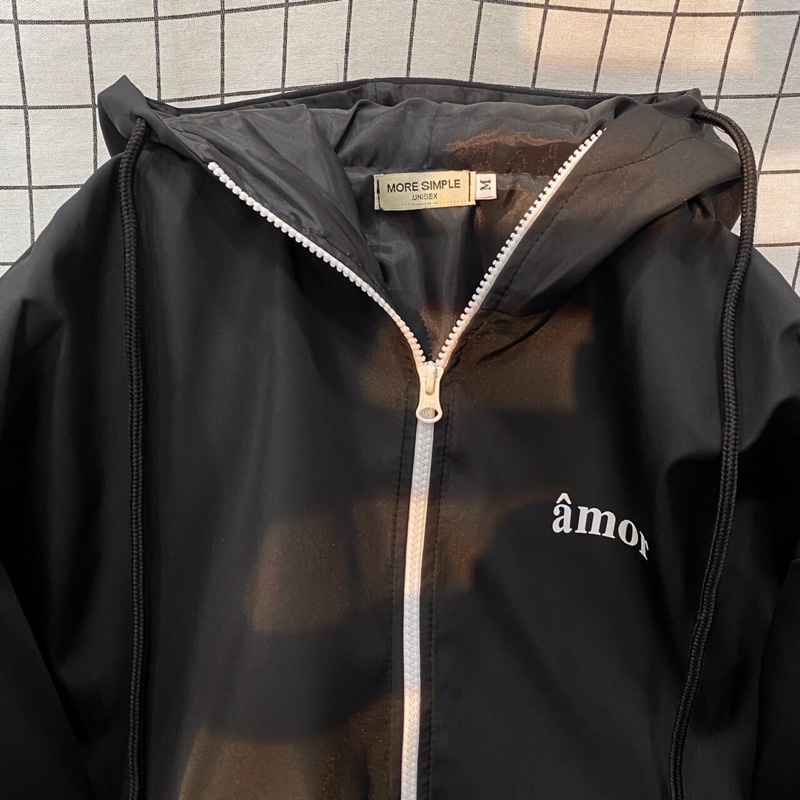 Áo Khoác Jacket AMOR Vải Dù Form Rộng Unisex-Yowol.sg