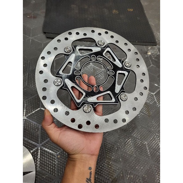 Đĩa Winner và lòng nhôm 3D cnc tặng ốc inox salaya gắn xe máy