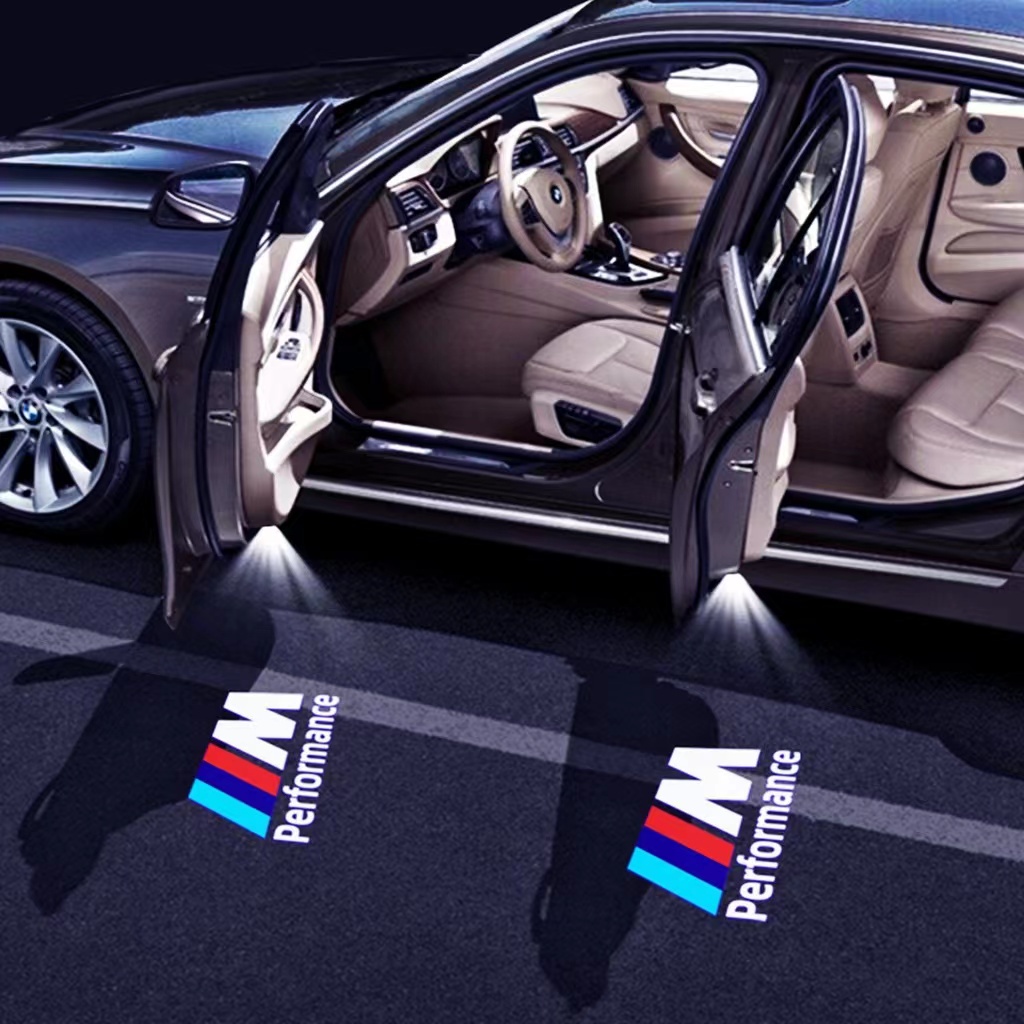 2 Đèn Chiếu Sáng Cửa Xe Hơi BMW 3 5 7 series F20 F10 F30 E63 G20 320i