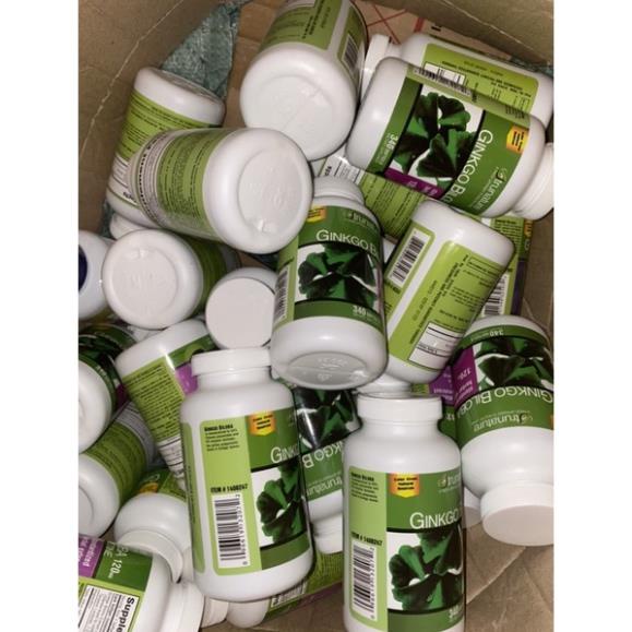 Viên uống bổ não Ginkgo biloba Trunature 340v nhập khẩu chính hãng Mỹ date mới