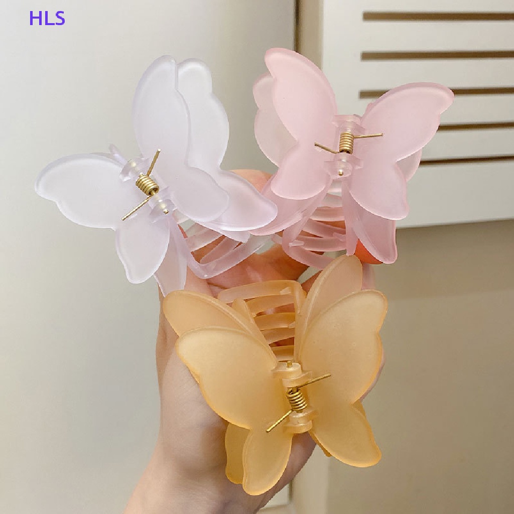 Kẹp Tóc Càng Cua Hai Lớp Màu Nhuộm Gradient Thời Trang Cho Nữ