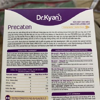 Sữa Bột Cho Mèo Con Dr.kyan Predogen Gói 100g
