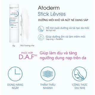 Son dưỡng Bio Atoderm Levres 4g