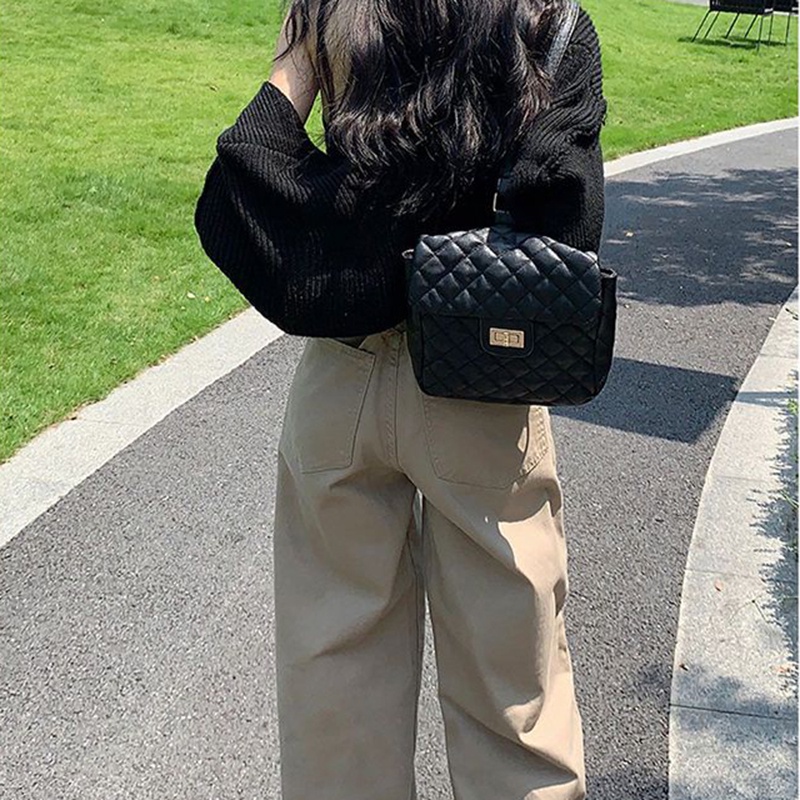 IELGY Quần Jean Dài Lưng Cao Dáng Rộng Thời Trang Cá Tính Cho Nữ