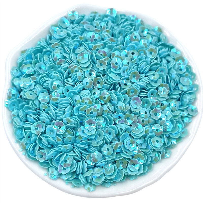 Bộ 1000 Miếng Dán PVC Hình Hoa Mận Đính Sequin Lấp Lánh Thời Trang