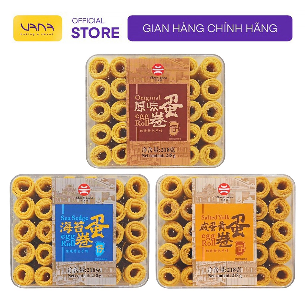 Bánh ống Đài Loan hộp 30 chiếc