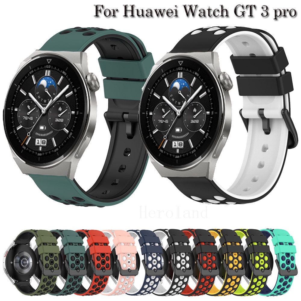 Dây Đeo Silicone Cho Đồng Hồ Huawei Watch GT 3 pro 46mm 43mm 20mm GT 2 42mm 46mm GT2 pro
