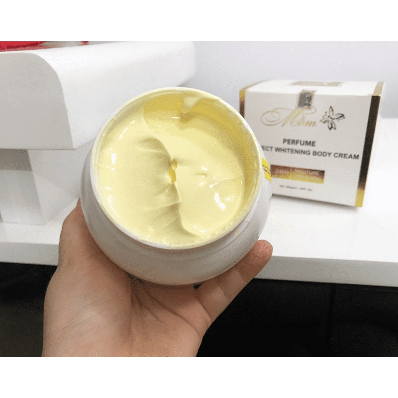 Kem body mềm dưỡng trắng da toàn thân a cosmetics, hương nước hoa pháp - ảnh sản phẩm 2