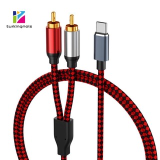 Cáp chuyển đổi âm thanh type c rca usb c sang âm thanh tiện dụng