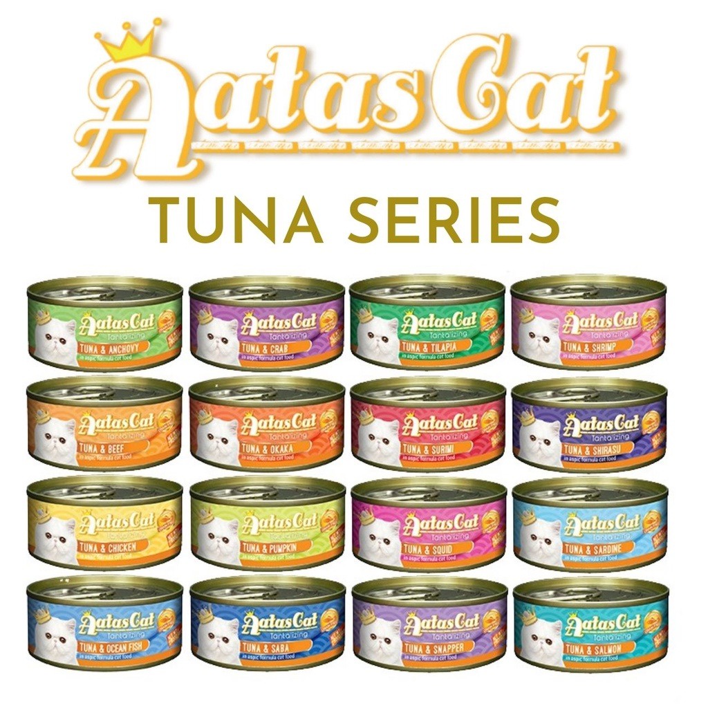 Pate Cho Mèo Aatas Cat 80g - Vị Cá Ngừ
