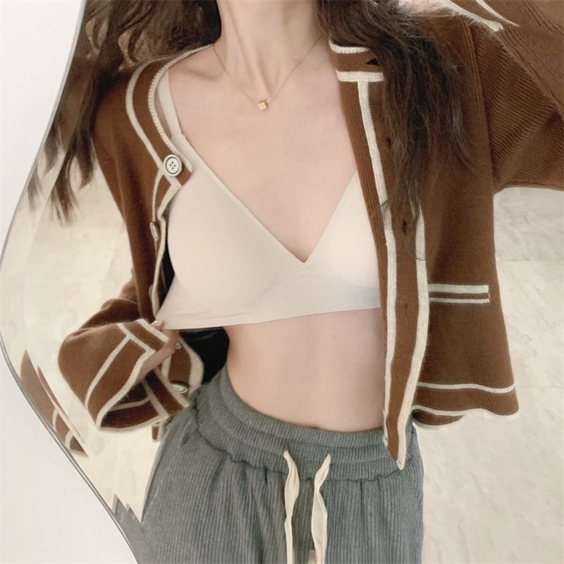 Áo Ngực Thể Thao Không Gọng Chống Chảy Xệ Thời Trang Cho Nữ