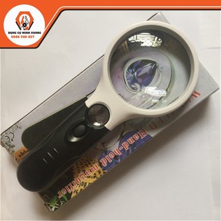 Kính lúp đa năng Magnifier độ phóng đại 45X có đèn LED hỗ trợ