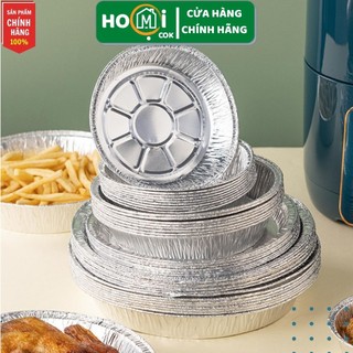 Khay giấy bạc lót nồi chiên không dầu khay đựng thực phẩm Set 25 cái