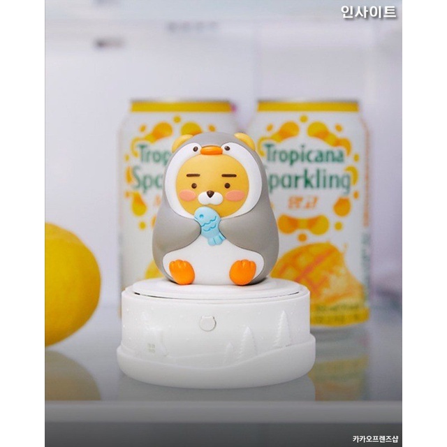 Máy khử mùi tủ lạnh KAKAO FRIENDS RYAN hàng Hàn Quốc chính hãng