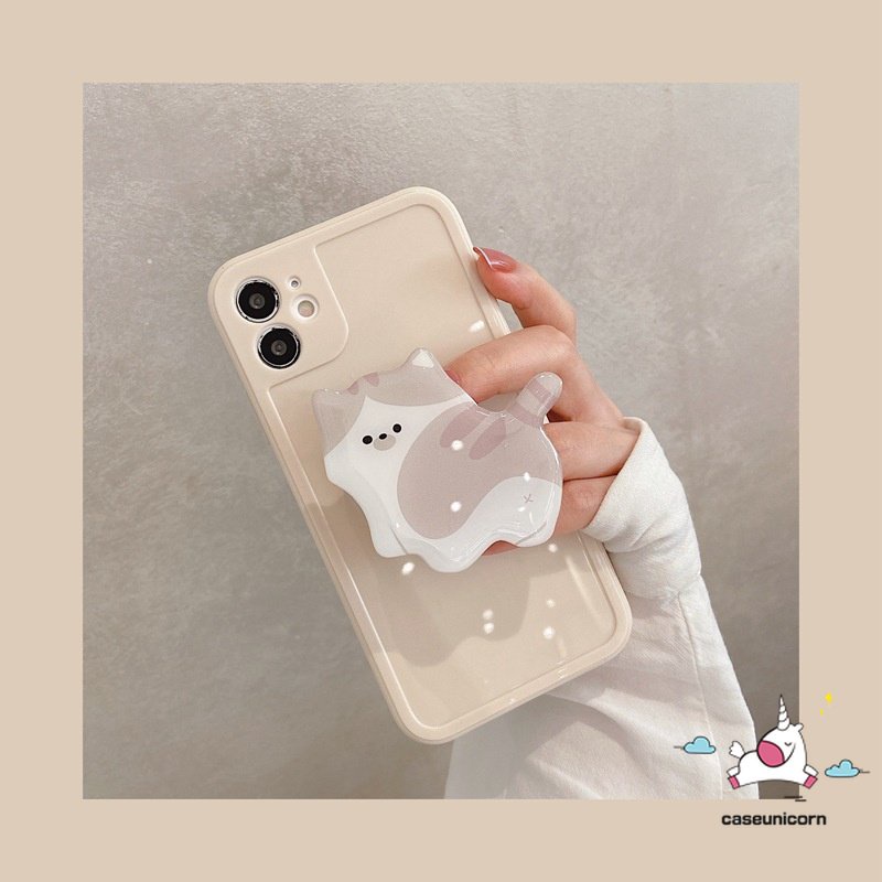 Giá Đỡ Điện Thoại Hình Mèo Hoạt Hình Đáng Yêu