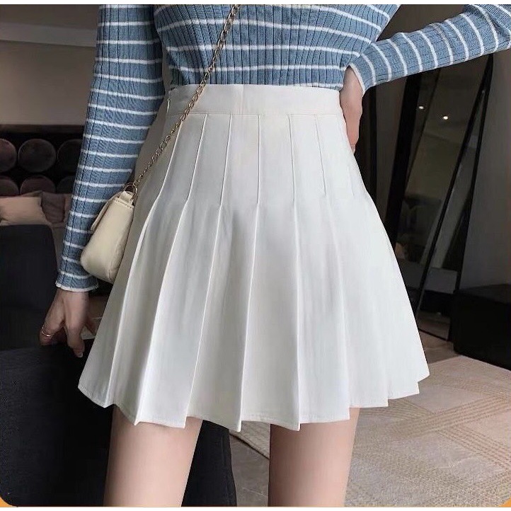 Chân váy tennis ngắn xếp ly dáng xòe thời trang nữ hàng cao cấp-Hạ Vy Shop