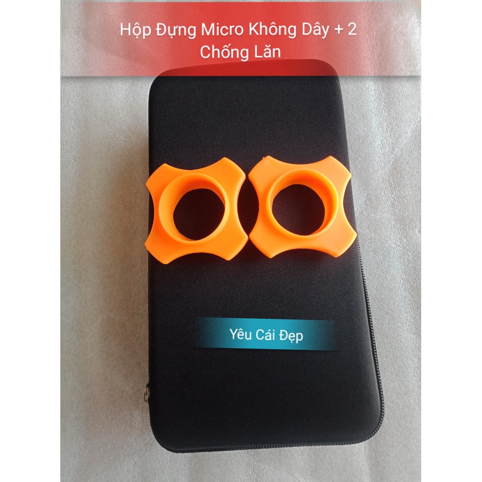 HỘP ĐỰNG MICRO KHÔNG DÂY KÈM CHỐNG LĂN