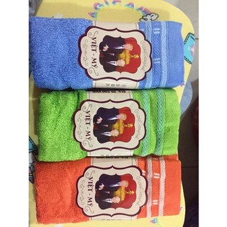 Khăn mặt sợi tre việt mỹ 29*47cm