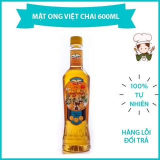 Mật ong Việt dùng pha chế, nấu ăn chai 600g