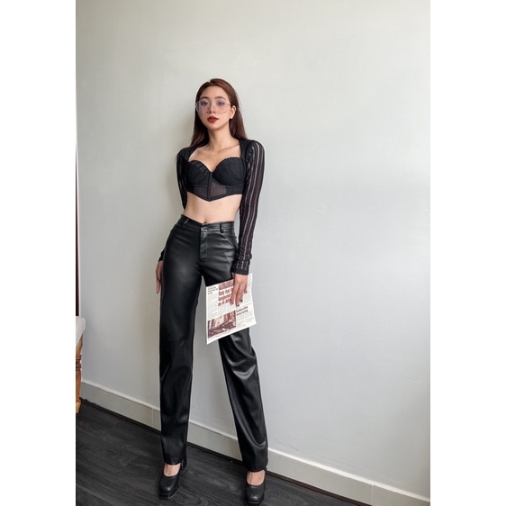 Áo corset tay dài tôn dáng-LIAM Top