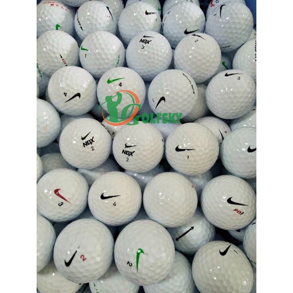 Bóng Golf Nike độ mới 85% chính hãng 3-4 lớp, bóng golf cũ thương hiệu Nike