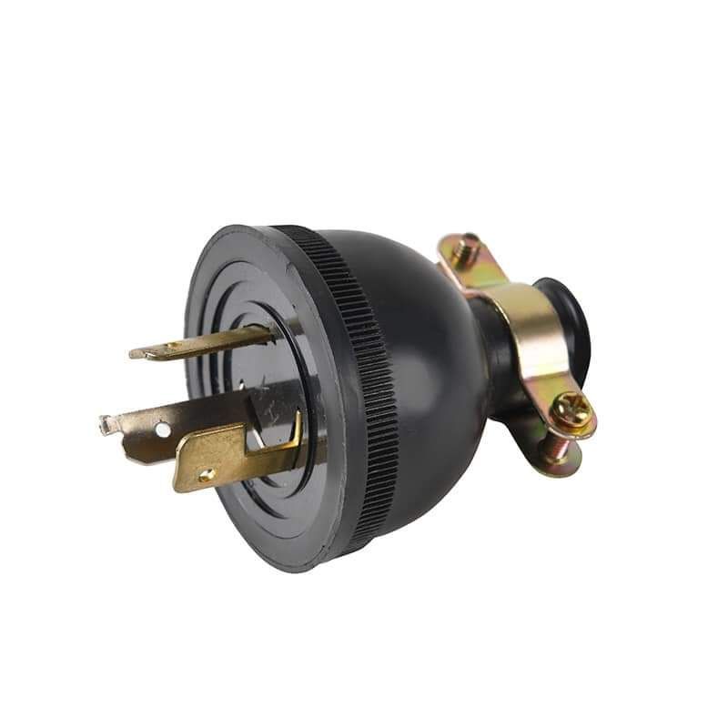 Phích cắm 3 chấu xoay 30A cho máy phát điện 2_8kw