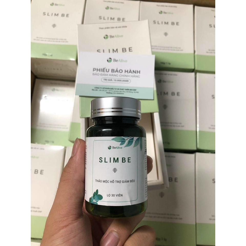 Giảm Cân SLIM BE của BEALIVE  Slimbe Giúp Giảm 3-7 Kg Sau 30 Ngày
