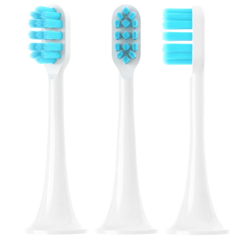 Đầu Thay Thế Cho Xiaomi T100/T300/500/700 Bàn Chải Đánh Răng Điện Làm Sạch Bàn Chải Đánh Răng Làm Trắng Chân Không Mềm Dupont.