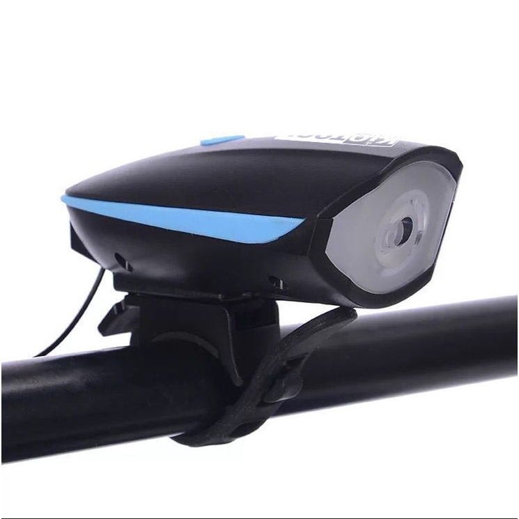 Đèn pin xe đạp siêu sáng chống nước IPX6 PACELINE 140db, hỗ trợ sạc USB