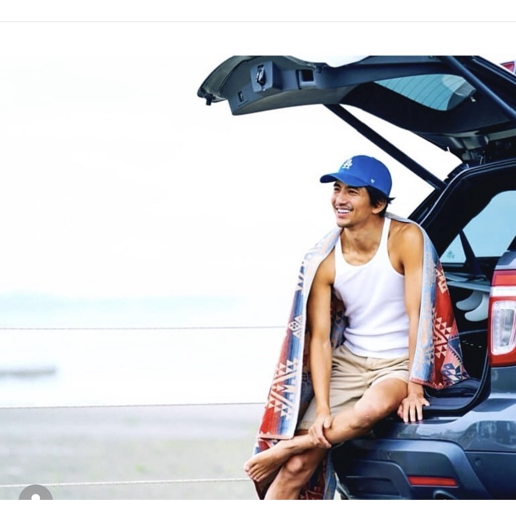 Nón MLB x 47 Brand Mỹ_Logo LA blue