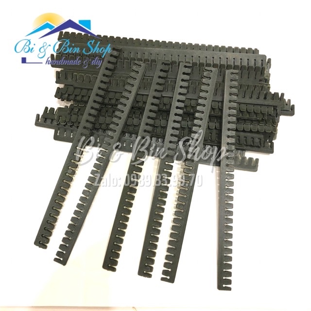 Thanh Nhựa Răng Cưa Định Vị Sợi Chuỗi Hạt Làm Rèm Sợi Pha Lê