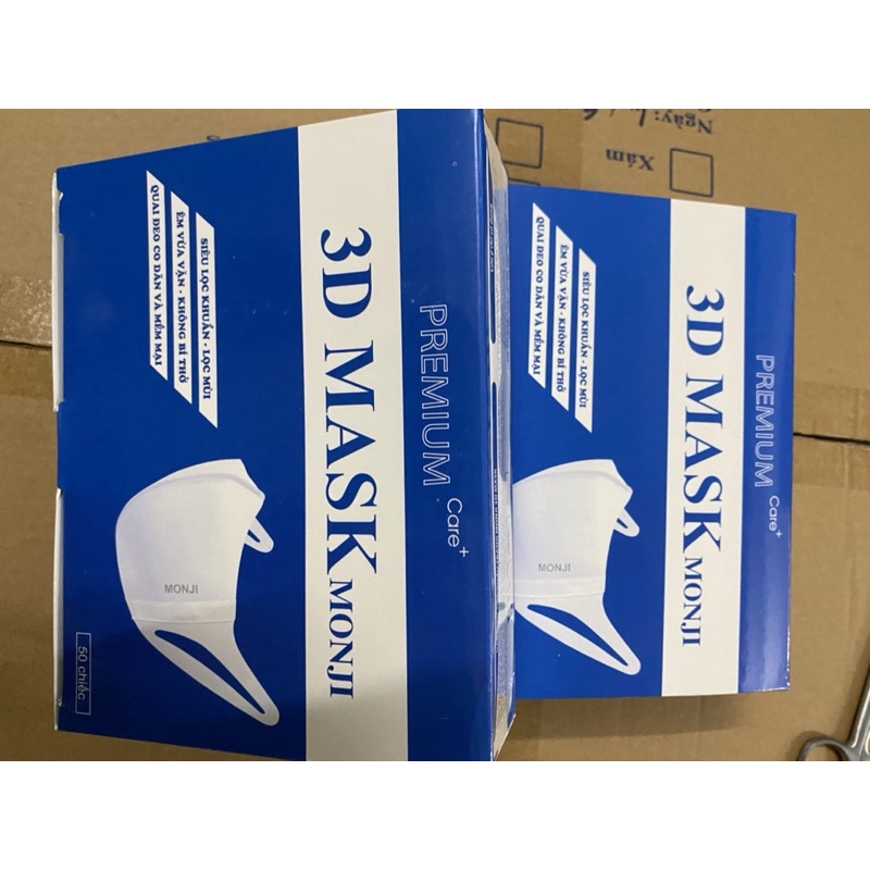 Khẩu Trang 3D Mask Taki công nghệ nhật bản. Hộp 50 cái