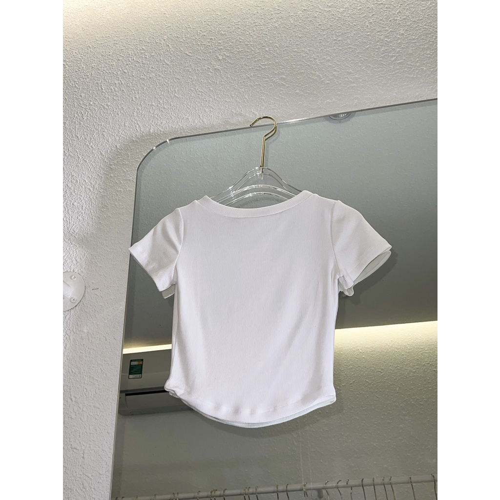 Áo thun croptop basic BABY TEE - Tipblu