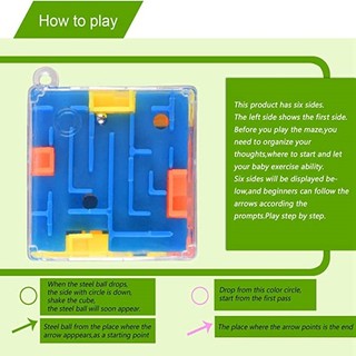 Đồ Chơi Fidget Cube 3D Mini Giúp Giảm Căng Thẳng Cho Bé
