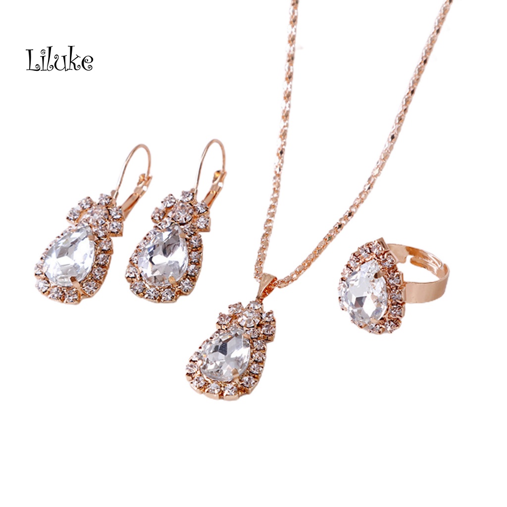 Bộ Trang Sức 3 Món Thời Trang Dành Cho Nữ