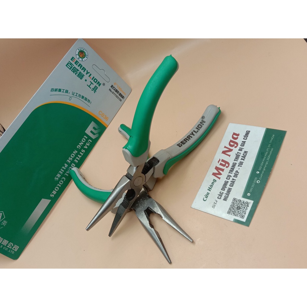 Kìm nhọn berrylion 5’’125mm - 6’’150mm - 8’’200mm