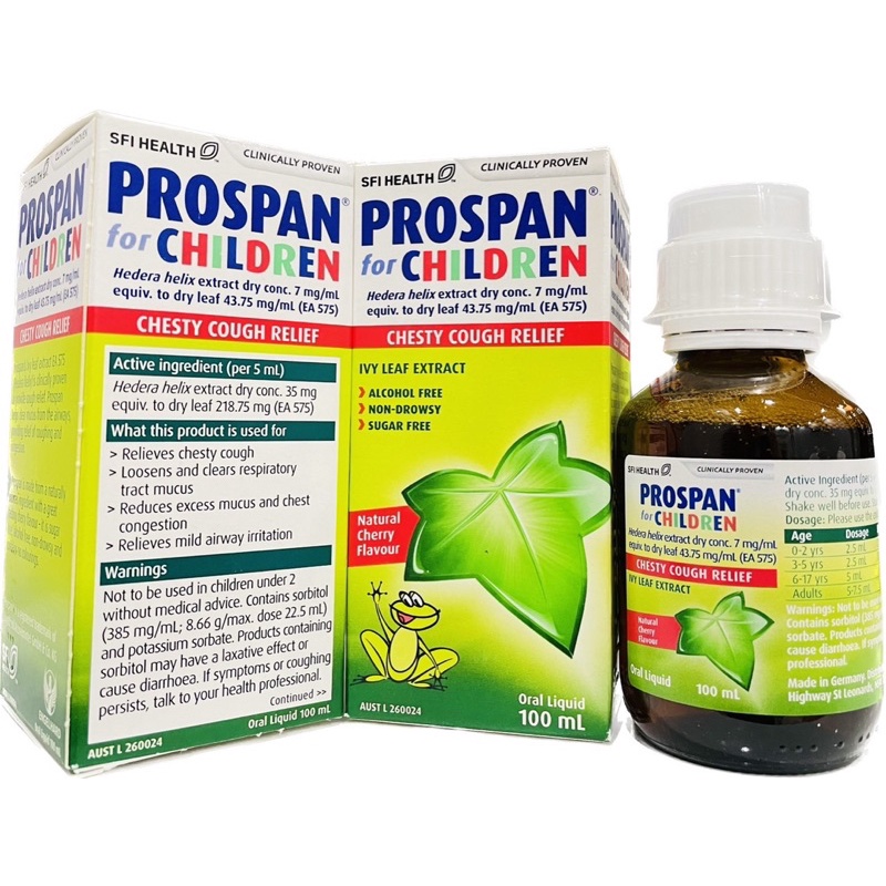 SIRO HO 100ML CỦA ÚC