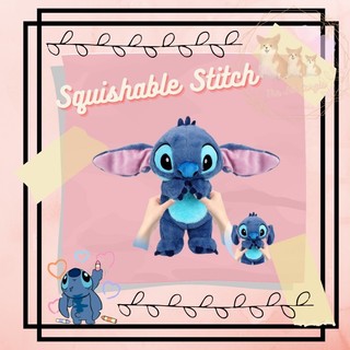 Gấu bông Lilo & Stitch 626 bóp bụng tai cử động lông xù nhẹ 30cm