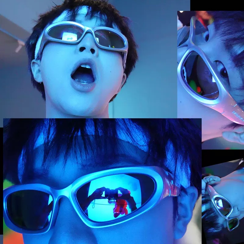 Kính Mát Gọng Vuông Nhiều Màu Sắc Thời Trang Mùa Hè Cho Nam Và Nữ