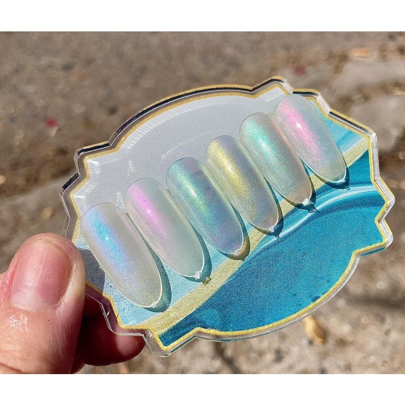 Set 6 màu tráng gương màu ngọc trai