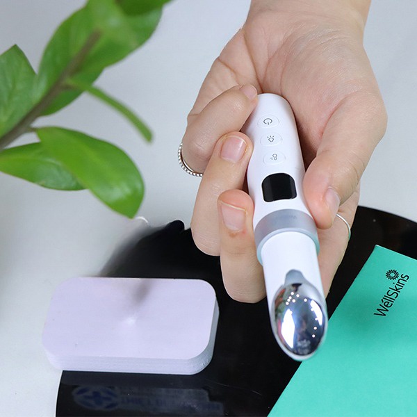 Máy massage mắt Wéllskin MY-300,Máy massage mắt mini cầm tay thế hệ mới ,đánh tan quầng thâm và bọng mắt