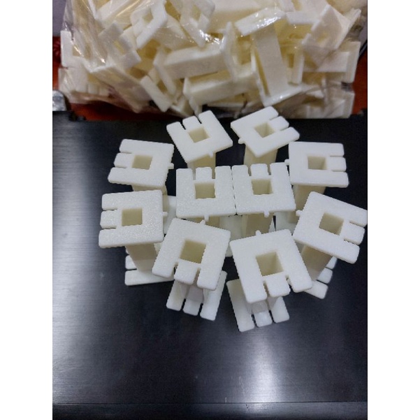 Combo 10 lõi nhựa ABS dài đại trắng  quấn cuộn cảm phân tần loa