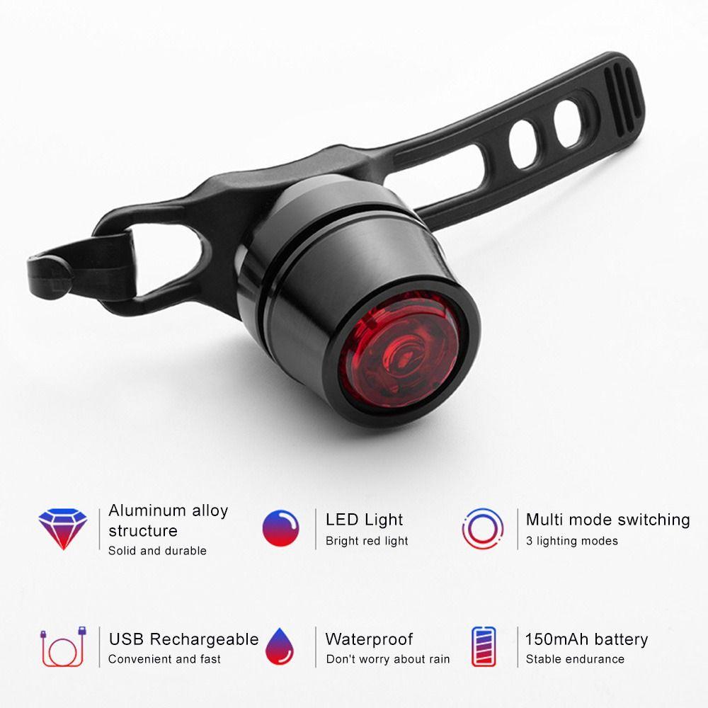 Đèn LED Cảnh Báo Ban Đêm Chất Lượng Cao Cho Xe Đạp