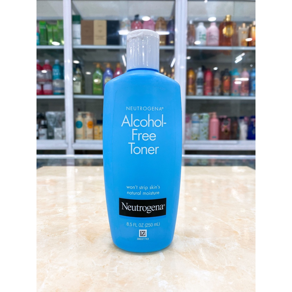 Nước Hoa Hồng Không Cồn Neutrogena Alcohol Free Toner USA 250ml