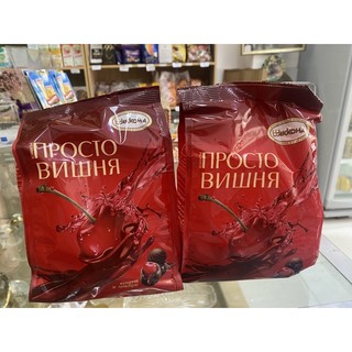 Socola nhân ruou mứt cherry Nga gói 250g