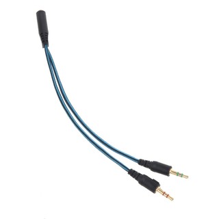 Cáp Chia Cổng 3.5mm Thành 2 Cổng Micro Tiện Dụng
